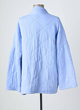 Veste kimono manches longues bleu DANEFAE femme