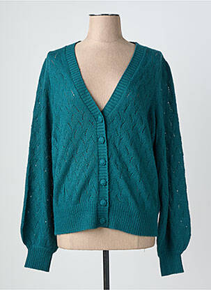 Gilet manches longues stretch vert KING LOUIE femme