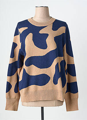 Pull stretch manches longues marron WHITE STUFF femme