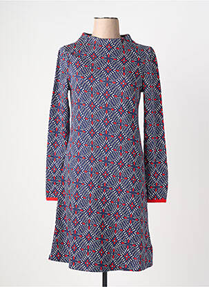 Robe courte manches longues manches longues bleu BLUTSGESCHWISTER femme