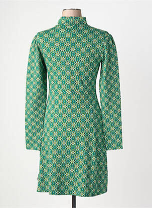 Robe courte manches longues manches longues vert BLUTSGESCHWISTER femme