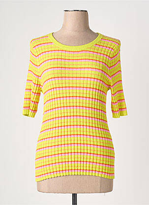 Top manches courtes manches courtes jaune KING LOUIE femme