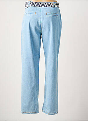 Jeans coupe slim tissage brut taille normale bleu LA PETITE ETOILE femme