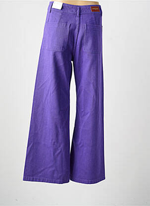 Jeans coupe large taille normale taille normale violet LA PETITE ETOILE femme