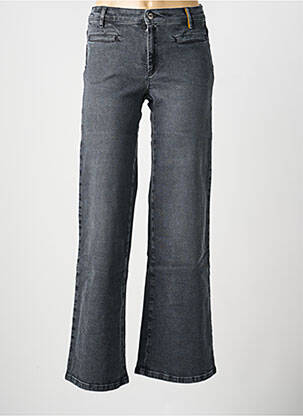 Jeans bootcut taille normale taille normale gris COUTURIST femme