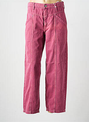 Jeans coupe droite taille normale taille normale violet KANOPE femme