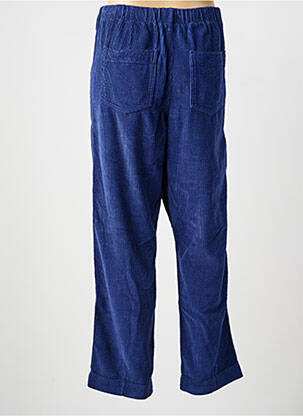 Pantalon slim taille élastique taille normale bleu KANOPE femme