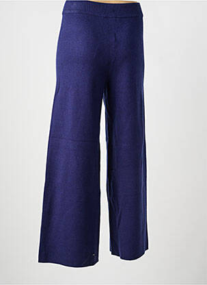 Pantalon droit stretch taille normale bleu LA FIANCÉE femme