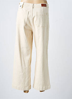 Jeans coupe droite taille normale taille normale beige LA PETITE ETOILE femme