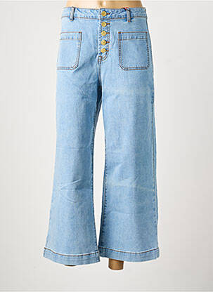 Jeans coupe large tissage brut taille normale bleu LA PETITE ETOILE femme