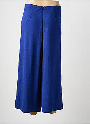 Pantalon large tissage popeline taille normale bleu KING LOUIE femme