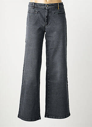 Jean coupe flare poches gris COUTURIST femme