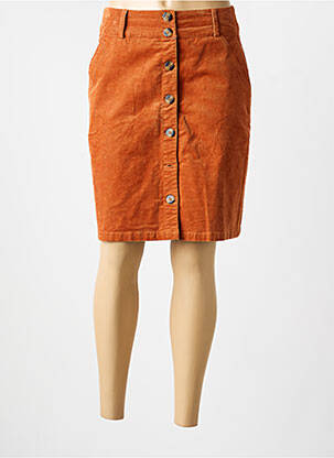 Jupe courte poches marron MOUSQUETON femme