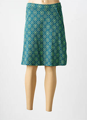 Jupe courte poches bleu BLUTSGESCHWISTER femme