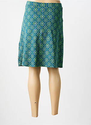 Jupe courte poches bleu BLUTSGESCHWISTER femme