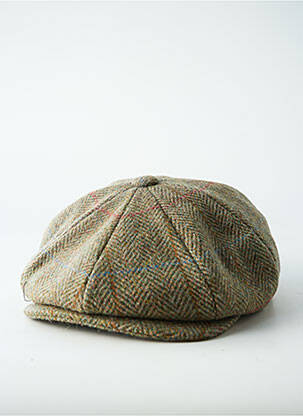 Casquette imprimé carreaux vert KING LOUIE homme