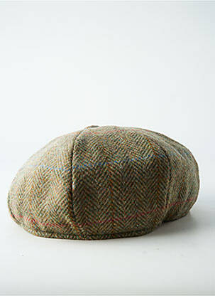 Casquette imprimé carreaux vert KING LOUIE homme