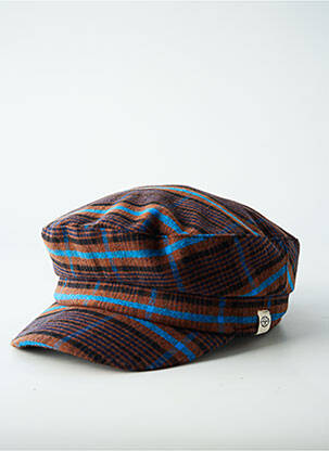 Casquette doublure textile marron SURKANA femme