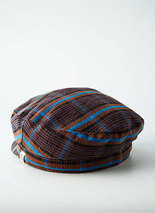 Casquette doublure textile marron SURKANA femme