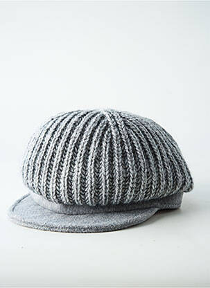 Casquette visière souple gris SEEBERGER femme