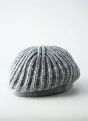 Casquette visière souple gris SEEBERGER femme