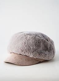 Casquette visière souple gris SEEBERGER femme