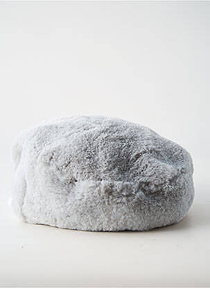 Casquette visière souple gris clair SEEBERGER femme