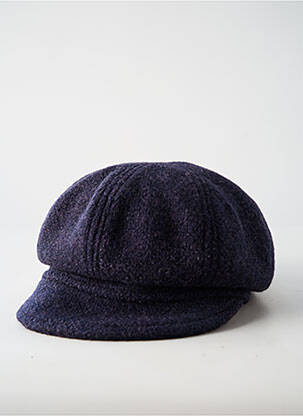 Casquette visière souple bleu SEEBERGER femme