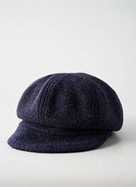 Casquette visière souple bleu SEEBERGER femme