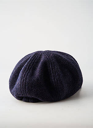 Casquette visière souple bleu SEEBERGER femme