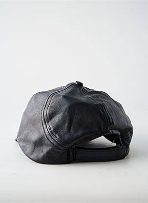 Casquette fermeture scratch noir SEEBERGER femme