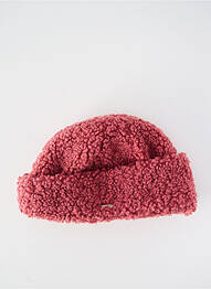 Bonnet doublure rose SEEBERGER unisexe