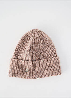 Bonnet stretch beige LA PETITE ETOILE femme