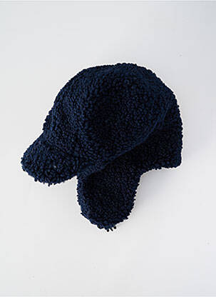 Casquette visière souple bleu SEEBERGER homme