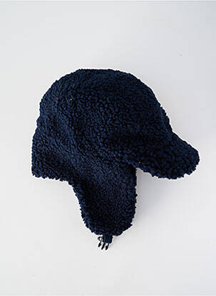 Casquette visière souple bleu SEEBERGER homme
