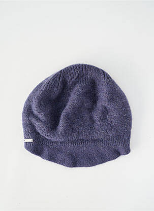 Bonnet stretch violet SEEBERGER femme