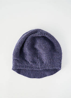 Bonnet stretch violet SEEBERGER femme