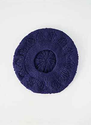 Chapeau bord-côtes violet KING LOUIE femme