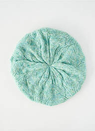 Bonnet stretch vert KING LOUIE femme