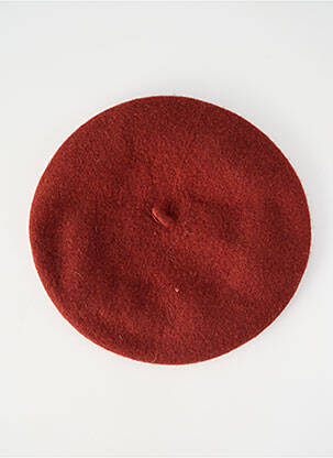 Bonnet forme béret marron KING LOUIE femme