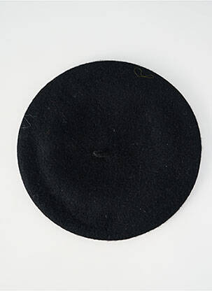 Bonnet forme béret noir KING LOUIE femme