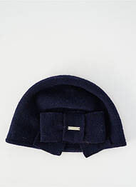 Bonnet bleu SEEBERGER femme