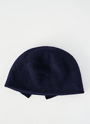 Bonnet bleu SEEBERGER femme