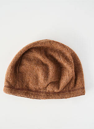 Bonnet marron BY BASICS femme