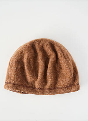 Bonnet marron BY BASICS femme