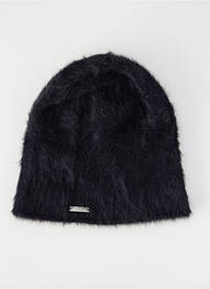 Bonnet stretch noir SEEBERGER femme