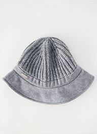 Chapeau bande anti-transpiration gris SEEBERGER femme
