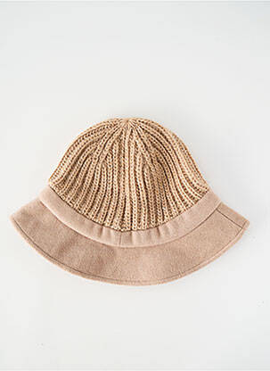 Chapeau bande anti-transpiration beige SEEBERGER femme