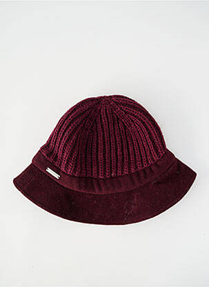 Chapeau bande anti-transpiration violet SEEBERGER femme