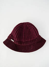 Chapeau bande anti-transpiration violet SEEBERGER femme